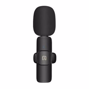 PULUZ PU3082B 2.4 GHz wireless lavalier microphone with USB-C receiver for Android OTG devices, black