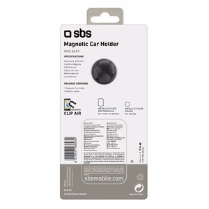 SBS TESUPPEASYMAGK smartphone hoidja magnetic, jaoks air vent - must