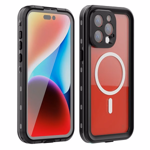 Waterproof case SHELLBOX DOT compatible koos MagSafe jaoks IPHONE 15 Pro Max must