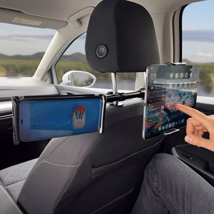 Wozinsky Double Headrest Car Phone Hoidja must (WTHBK1)