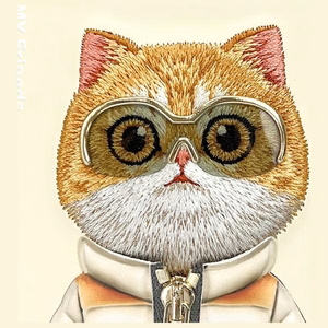 Nimmy Cool&Cute 2.0 Cat Ümbris jaoks iPhone 15 Pro - Roheline