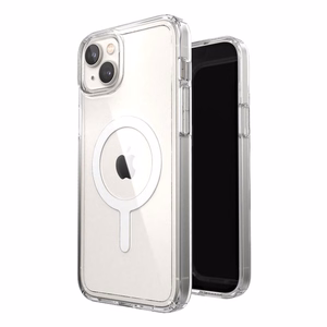 Speck Gemshell + MagSafe ümbris seadmele iPhone 15 Plus / 14 Plus, Microban mikroobivastase kaitsega, läbipaistev