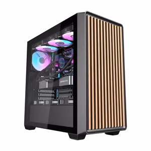 Darkflash DS900WD computer ümbris (must) + 4 fans