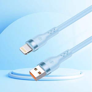 T-PHOX CABLE BOLD USB/LIGHTNING 3A SKY BLUE