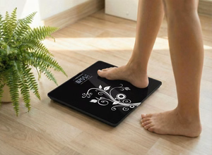 Esperanza EBS003 personal scale Electronic personal scale Square Black,White