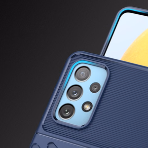 Thunder Case гибкий бронированный чехол для Samsung Galaxy A73 синий