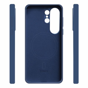 Etteri силиконовый Mag чехол для Samsung Galaxy S26 Ultra тёмно-синий