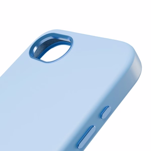Силиконовый чехол Puro Icon Mag Pro MagSafe для iPhone 16e/17e - синий