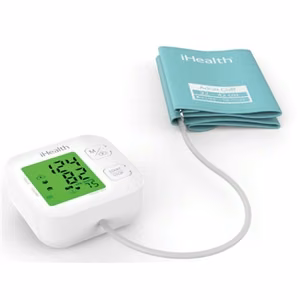 iHealth Track KN-550BT valge/sinine Vererõhu mõõtmine (süstoolne ja diastoolne), Pulsi mõõtmine 4 Juhtmevaba Bluetooth ühendus Automaatne Kaal 438 g
