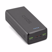 Powerbank SBS TTBB30000PD20K 30000 mAh 2 x USB-C 2 x USB-A - must