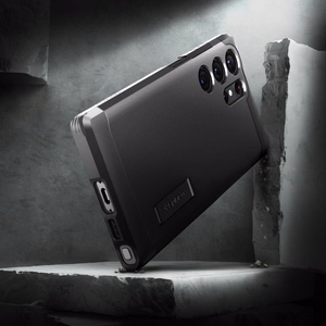 SPIGEN ümbris TOUGH ARMOR jaoks SAMSUNG S23 Ultra must