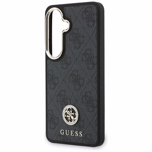 Guess case 4G Big Rhinestone Triangle Strap MagSafe for Samsung Galaxy S26 black