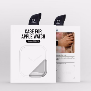 Ümbris Dux Ducis Samo Apple Watch 7 45mm hõbedane (LCD kaitseklaasiga)