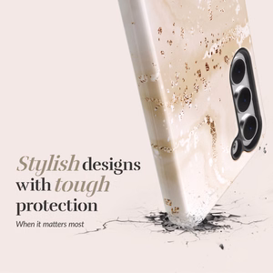 MIO Gold Marble Magsafe ümbris Samsung S24 FE 5G