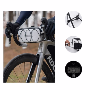 Rockbros TL001 ROAD TO SKY 1.9L veekindel jalgratta juhtraua kott - valge