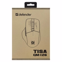 MOUSE DEFENDER GM-126 TISA RF+BT OPTIC 1600dpi 6P VALGE