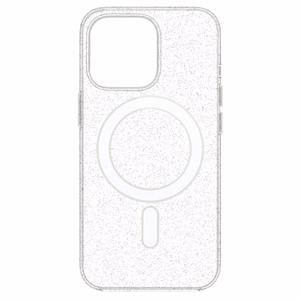 TEL PROTECT MagSilicone Clear Ümbris jaoks Iphone 14 Pro Max Glitter