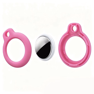 Tech-Protect Rough ümbris mudelile Apple AirTag 1/2 – roosa