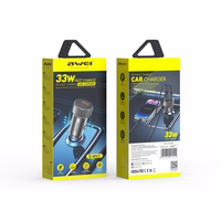 Car laadija Awei C-857 33W USB-C/USB-A must