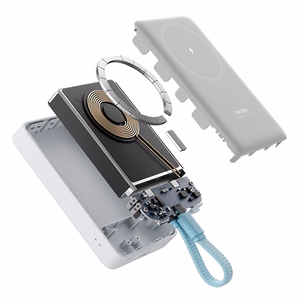 Cuktech CP132ML 10000 mAh magnetiline energiapank - valge