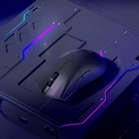 Machenike L8 Max Juhtmevaba mänguhiir koos Laadimisalus - must