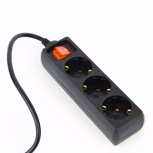 Gembird UPS toitekaabli pikendus 0.6m 3 pistikupesa EG-PSU3-01