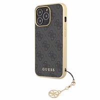 Guess GUHCP13XGF4GGR iPhone 13 Pro Max 6.7" hall/hall kõvakaaneline 4G Charms Collection