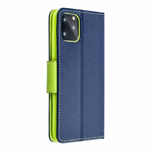 FANCY Book ümbris SAMSUNG A37 mereväe / laimi jaoks