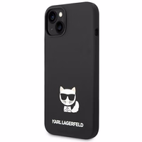 Karl Lagerfeld KLHCP14MSLCTBK iPhone 14 Plus 6.7 "hardcase must / must Silicone Choupette Body
