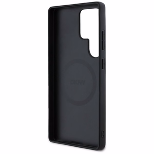 DKNY Leather Checkered Pattern MagSafe Ümbris jaoks Samsung Galaxy S25 Ultra - Hall