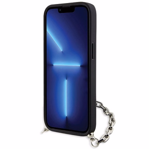 Karl Lagerfeld KLHCP14SSACKLHPK iPhone 14 6.1" must/must hardcase Saffiano Monogram Chain