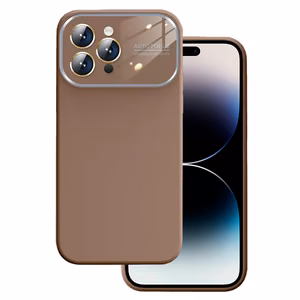 Soft Silicone Lens Ümbris jaoks Iphone 13 Pro Max brown