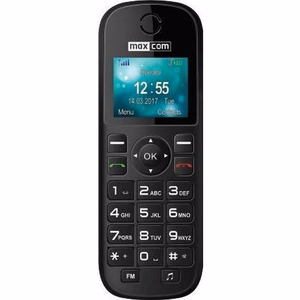 MAXCOM MM35D SE mobiiltelefon eakatele, must