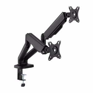 Dual 17”-32” Monitor Spring-Assisted Arm Mount, must