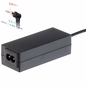 Laadija sülearvutile Akyga AK-ND-48 (19V / 2.1A 40W 5.5 x 3.0mm) SAMSUNG 1.2m