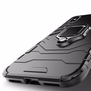 Ring Armor Ümbris jaoks Samsung Galaxy S25 Must