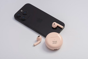 Wireless earbuds BLUE STAR Circle Beat TX3 TWS pink