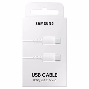 SAMSUNG original kaabel Type Cto Type C EP-DA705BWEGWW 1 m valge blister