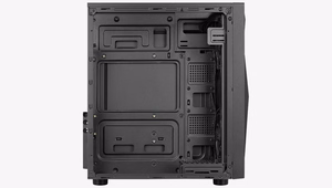 Aerocool Glider Cosmo-A-BK-v2 Midi Tower korpus, must