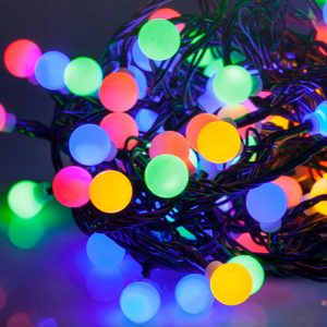 Rebel LED-jõulutuled välistingimustesse, 10 m, RGB, vahetatavad valgusrežiimid