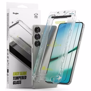 Ringke Easy Slide 2-pack Karastatud klaas jaoks Samsung Galaxy S25