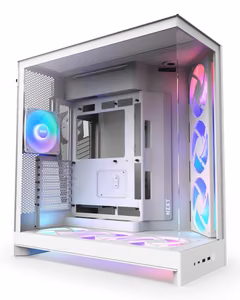 NZXT H9 Flow RGB+ 2025 arvutikorpus valge