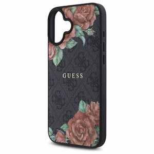 Guess GUHMP16SP4ROPEMCK iPhone 16 6.1" must/must hardcase 4G Flowers Print MagSafe
