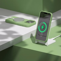 Etteri Silikoon Mag ümbris for iPhone 15 6,1" heleroheline