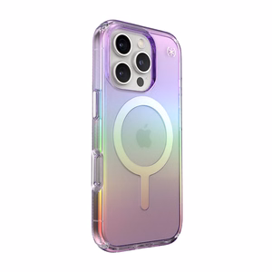 Speck Presidio2 Lux MagSafe - iPhone 16 Pro чехол (Amazing Purple / прозрачный)