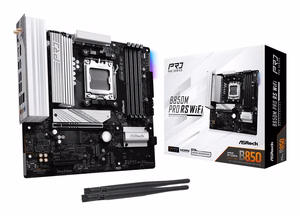 Asrock B850M Pro RS WiFi AMD B850 Socket AM5 micro ATX emaplaat