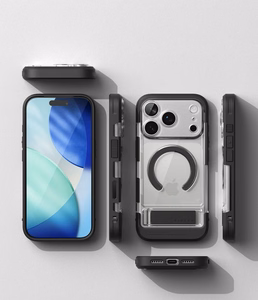 Ringke UX Magnetic ümbris iPhone 18 Pro Max / 17 Pro Max jaoks, läbipaistev
