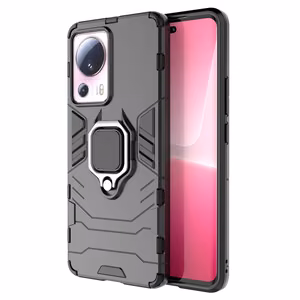 Ring Armor ümbris jaoks Xiaomi 13 Lite armored cover magnetic holder ring must