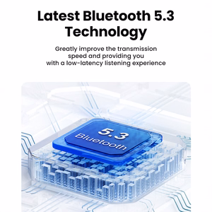 Ugreen HiTune T6 juhtmevabad kõrvaklapid ANC funktsiooniga + USB-A - USB-C kaabel valged