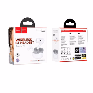 HOCO juhtmevaba earphone bluetooth TWS EQ24 valge star